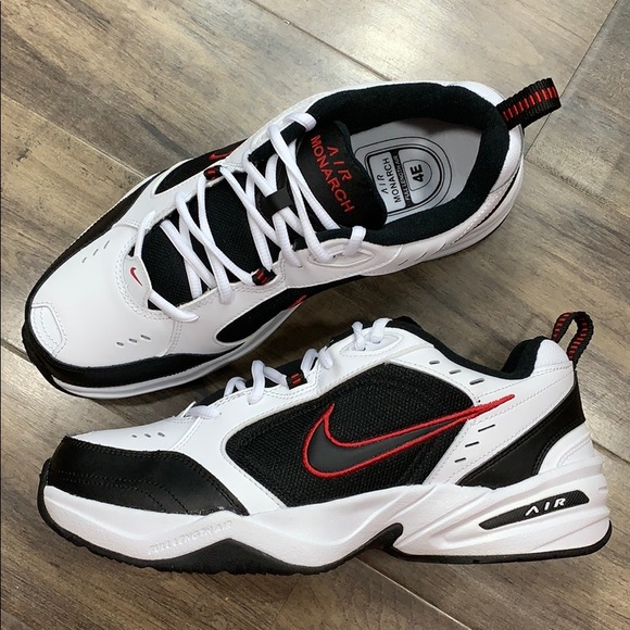 NIKE AIR MONARCH IV (4E) white/black Men’s - Picture 5 of 16